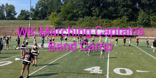 WK Marching Captains Band Camp