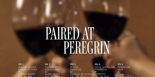 Paired at Peregrin