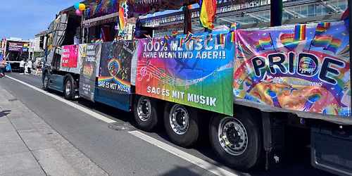 CSD-Sag es mit Musik \ud83c\udfb5 \ud83d\ude9b 