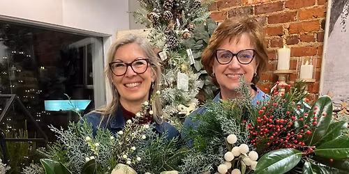 \ud83c\udf84Fresh Holiday Wreath Making Class at Pineapple Porch \ud83e\udd36