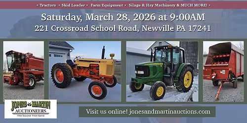 Public Auction! Farm Equipment!