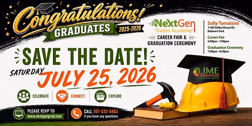 NextGen Trades Academy Graduation