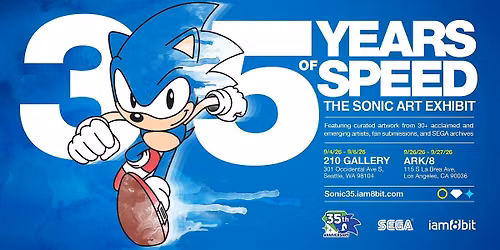 35 Years of Speed: The Sonic Art Exhibit (Los Angeles Edition)