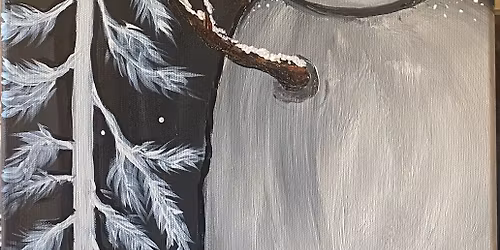 Wine & Paint -Homespun Winter