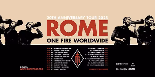 ROME \u2022 M\u00fcnchen \u2022 Backstage