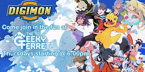 Digimon Open Play @ The Geeky Ferret!