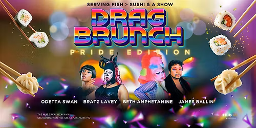 Drag Brunch at The Hub: PRIDE EDITION!