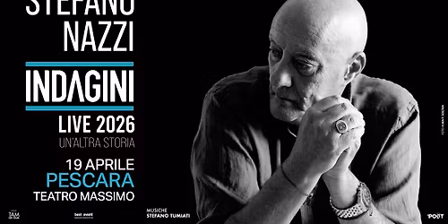 Stefano Nazzi - 19.04.26 - Pescara, Teatro Massimo