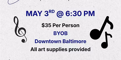 Soulful Sunday: Sip n Paint Experience @ Baltimore's BEST Art Gallery!