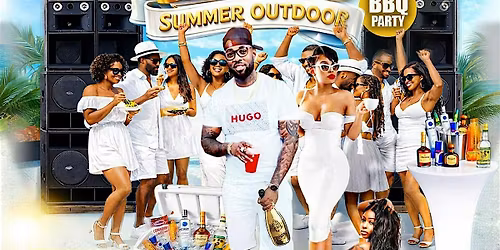 ALL WHITE AND SHADES - SUMMER OUTDOOR BBQ PARTY