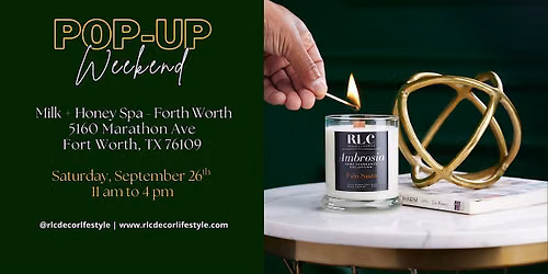 Sip & Shop with RLC D\u00e9cor Lifestyle at Milk + Honey Spa