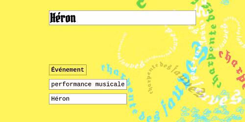 H\u00e9ron\u25ba Show de salon \u25baPerformance musicale