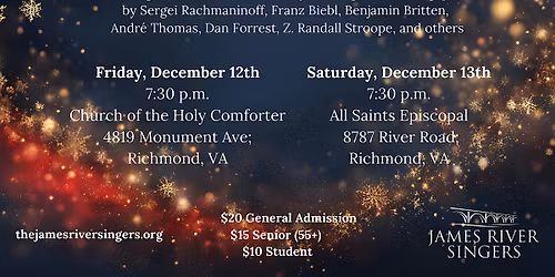 James River Singers -- Year of Joy Concert