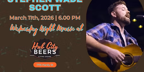 Stephen Wade Scott at Hub City Beers