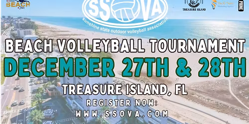 SSOVA's Treasure Island Beach Volleyball Tournament