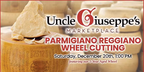 Parmigiano Reggiano Live Cutting