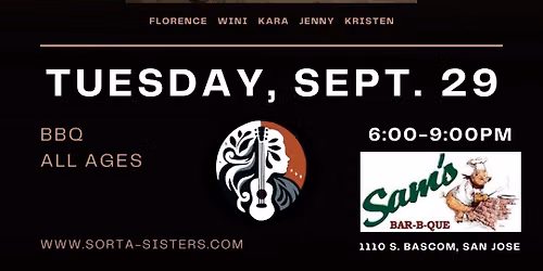 Sorta Sisters at Sam's Bar-B-Que