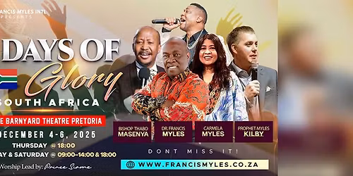 3 Days of Glory - South Africa