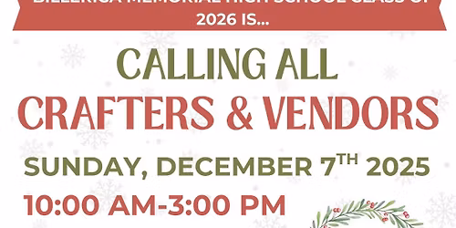 Billerica Memorial High School Craft Fair