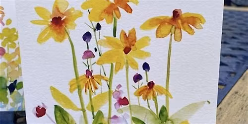 Watercolor Botanical Cards