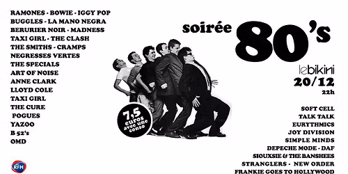 Soir\u00e9e Ann\u00e9es 80 - Le Bikini