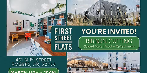 First Street Flats Ribbon Cutting Ceremony