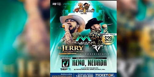 GERARDO CORONEL & ROBERTO TAPIA in Sparks