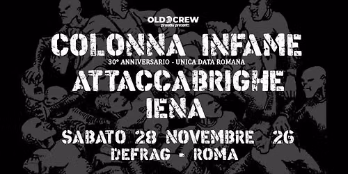 COLONNA INFAME - ATTACCABRIGHE - IENA