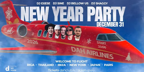 BIGGEST 2026 NEW YEAR EVE PARTY IN LATVIA