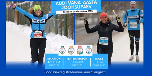 2025 Audi Vana-aasta jooksup\u00e4ev