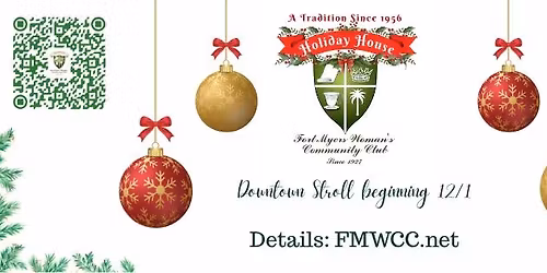 Holiday House Ribbon Cutting 