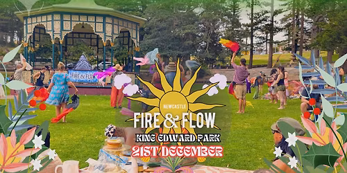 Newcastle Fire + Flow Christmas 2025