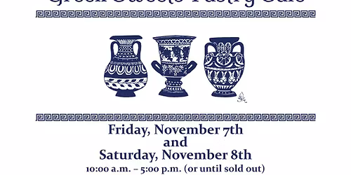 Greek Sweets Pastry Sale