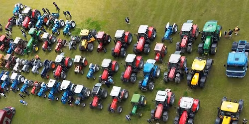 Charity Tractor Run for the Yorkshire Air Ambulance
