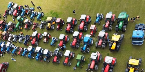 Charity Tractor Run for the Yorkshire Air Ambulance