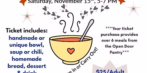 Empty Bowls Soup Supper and Silent Auction