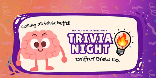 Trivia @ Drifter Brew Co.