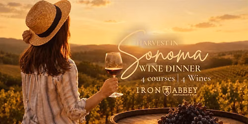 Harvest in Sonoma Wine Dinner