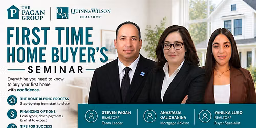 First Time Home Buyer's Seminar