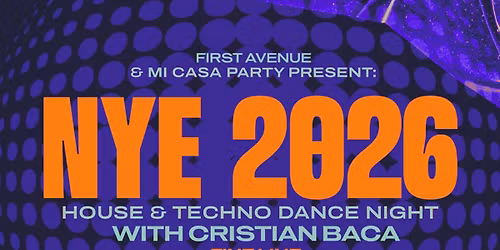 NYE 2026 \u2013 House & Techno Dance Night