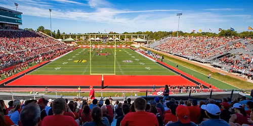 Eastern Michigan Eagles at Ball State Cardinals Football at Scheumann Stadium
