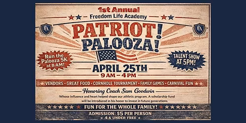 1st Annual Patriot Palooza