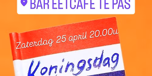 koningsdag muziekbingo