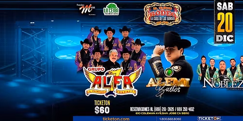 GRUPO ALFA 7 , ALEMI BUSTOS Y MAS 