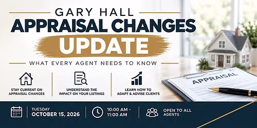 Appraisal Changes Update with Gary Hall