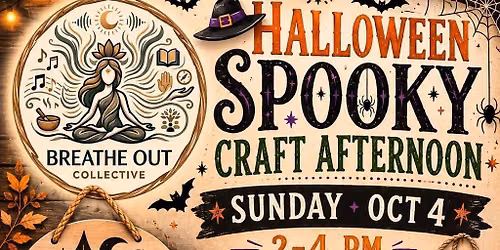 \ud83c\udf83 Halloween Spooky Craft Day \ud83d\udc7b