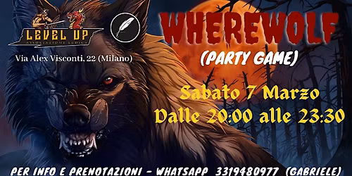 WHEREWOLF - PARTY GAME NIGHT