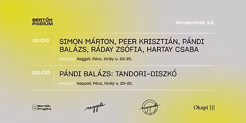 Bert\u00f3k-p\u00f3dium: bemutatkozik az Okapi Press