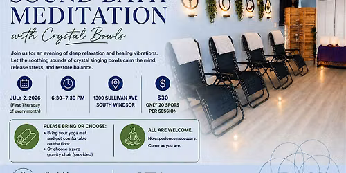 Sound Bath Meditation – July 2, 2026
