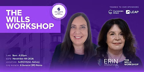 The Wills Workshop CPD Event - Galway